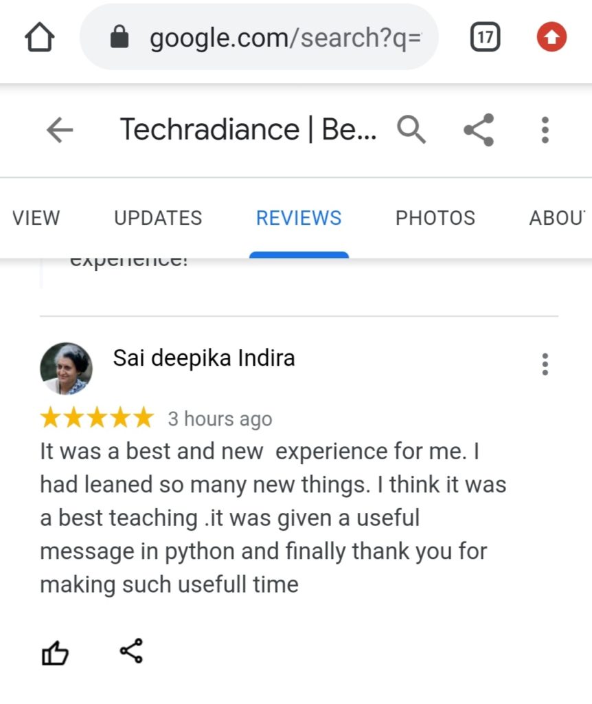Sai Deepika Review