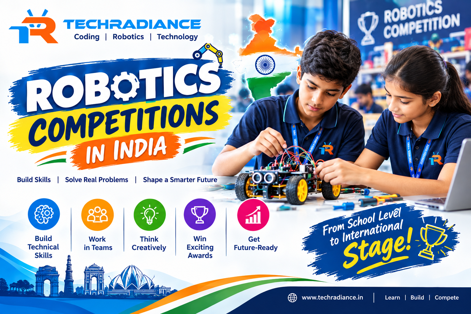 Best Robotics Competitions in India for Students