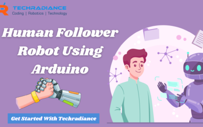 techradiance blog Human Follower Robot Using Arduino and Ultrasonic Sensor