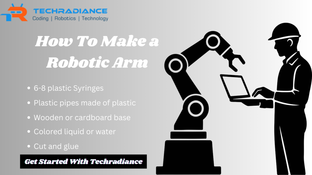 Hydraulic Robotic Arm How To Make a Robotic Arm