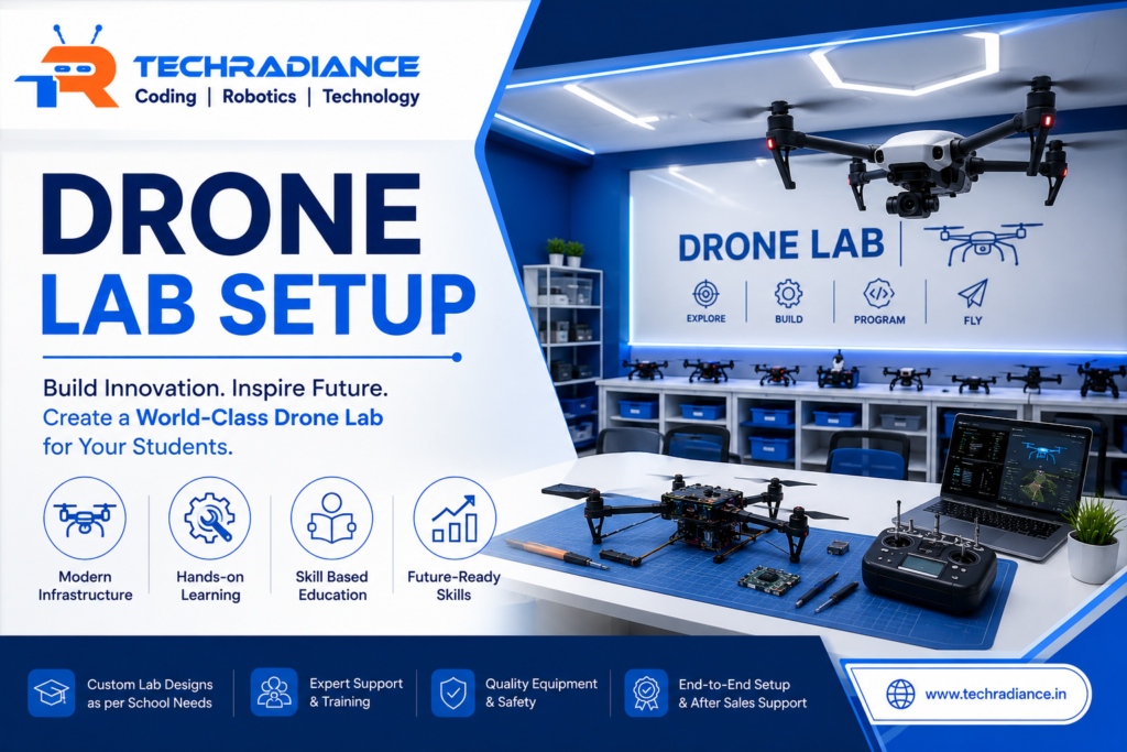 drone lab setup 
